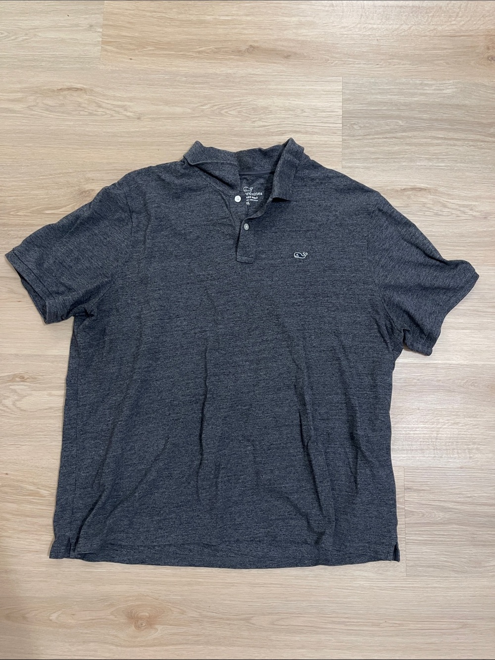 Vineyard Vines Charcoal Gray Polo Shirt